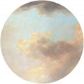 Komar Relic Clouds Wall Mural 125x125cm Round | Yourdecoration.com