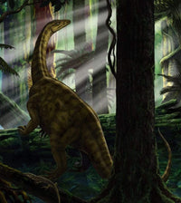 Komar Riojasaurus Forest Non Woven Wall Mural 250x280cm 5 Panels | Yourdecoration.com