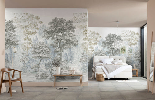 Komar Rising Roots Non Woven Wall Murals 200x250cm 2 panels Ambiance | Yourdecoration.com