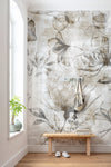 Komar Rustic Roses Non Woven Wall Murals 200x250cm 2 panels Ambiance | Yourdecoration.com