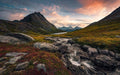 Komar Schroffes Paradies Non Woven Wall Mural 450x280cm 9 Panels | Yourdecoration.com