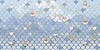 Komar Shelly Bluewave Non Woven Wall Mural 500x250cm 5 Panels | Yourdecoration.com