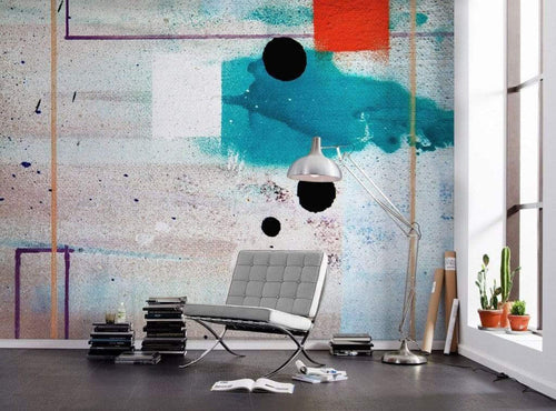 Komar Sky Cloudy Non Woven Wall Mural 500x280cm 5 Panels Ambiance | Yourdecoration.com
