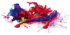 Komar Spider Man Graffiti Art Non Woven Wall Mural 300x150cm 6 Panels | Yourdecoration.com