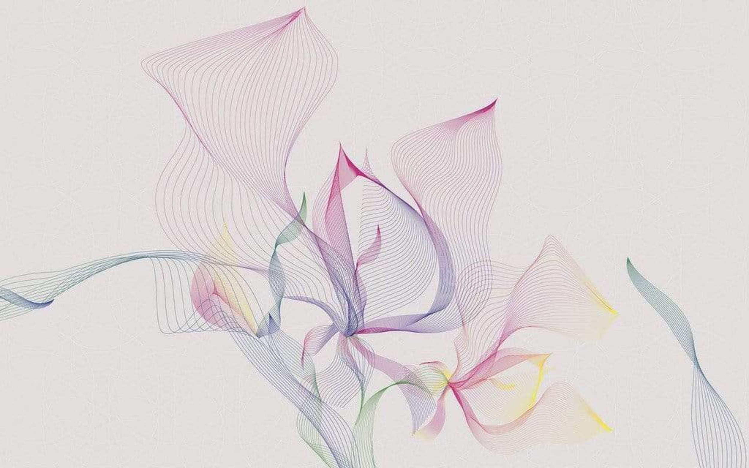Komar Spring Leaves Non Woven Wall Mural 400x250cm 4 Panels | Yourdecoration.com