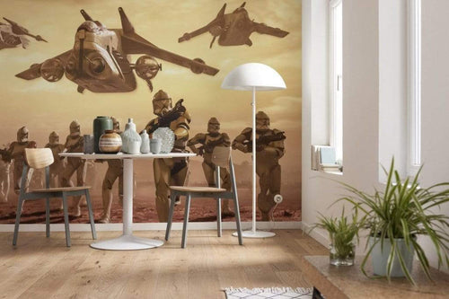Komar Star Wars Classic Clone Trooper Non Woven Wall Mural 400x280cm 8 Panels Ambiance | Yourdecoration.com