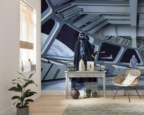 Komar Star Wars Classic RMQ Stardestroyer Deck Non Woven Wall Mural 500x250cm 10 Panels Ambiance | Yourdecoration.com