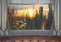 Komar Star Wars Coruscant View Wall Mural 368x254cm | Yourdecoration.com