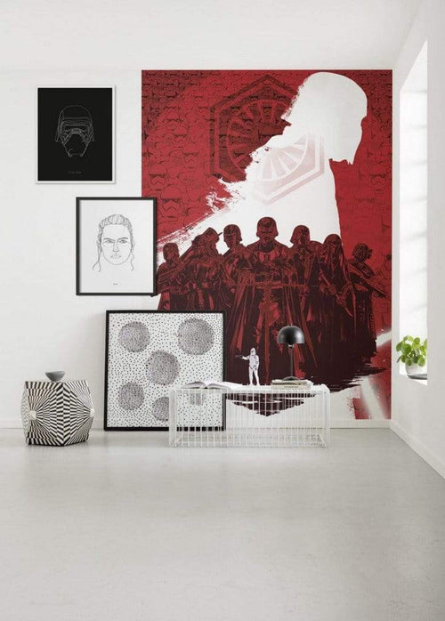 Komar Star Wars Supreme Leader Non Woven Wall Mural 200x280cm 4 Panels Ambiance | Yourdecoration.com