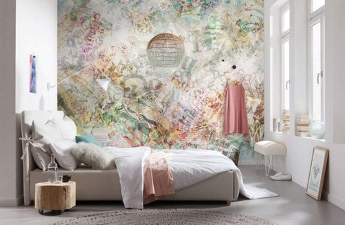 Komar Stories Non Woven Wall Mural 400x250cm 4 Panels Ambiance | Yourdecoration.com