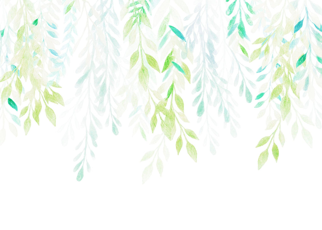 Komar Summer Leaves Non Woven Wall Mural 350X250cm 7 Panels | Yourdecoration.com