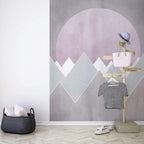Komar Sunrise Gentle Non Woven Wall Mural 200x250cm 2 Panels Ambiance | Yourdecoration.com