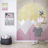 Komar Sunrise Spring Non Woven Wall Mural 200x250cm 2 Panels Ambiance | Yourdecoration.com
