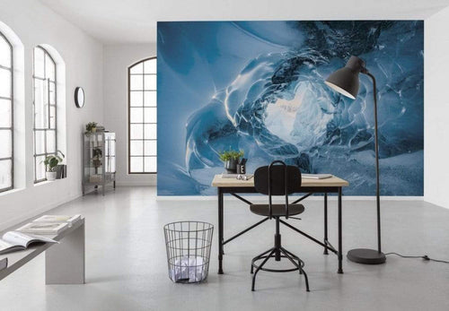 Komar The Eye of the Glacier Non Woven Wall Mural 450x280cm 9 Panels Ambiance | Yourdecoration.com