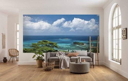 Komar The Sea View Non Woven Wall Mural 400x200cm 8 Panels Ambiance | Yourdecoration.com