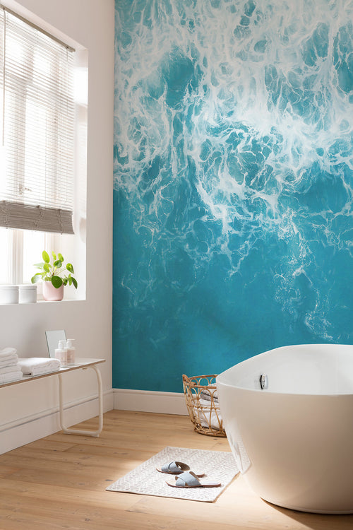 Komar The Shore Non Woven Wall Mural 250X250cm 5 Panels Ambiance | Yourdecoration.com