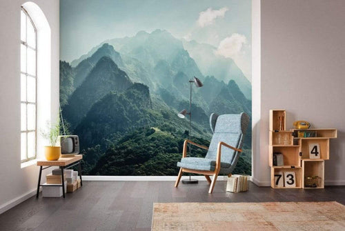 Komar The Summit Non Woven Wall Mural 300x250cm 3 Panels Ambiance | Yourdecoration.com