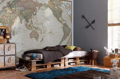 Komar The World Pacific Non Woven Wall Mural 400x260cm 8 Panels Ambiance | Yourdecoration.com
