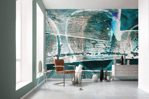 Komar Tracks Imbricating Non Woven Wall Mural 500x280cm 5 Panels Ambiance | Yourdecoration.com