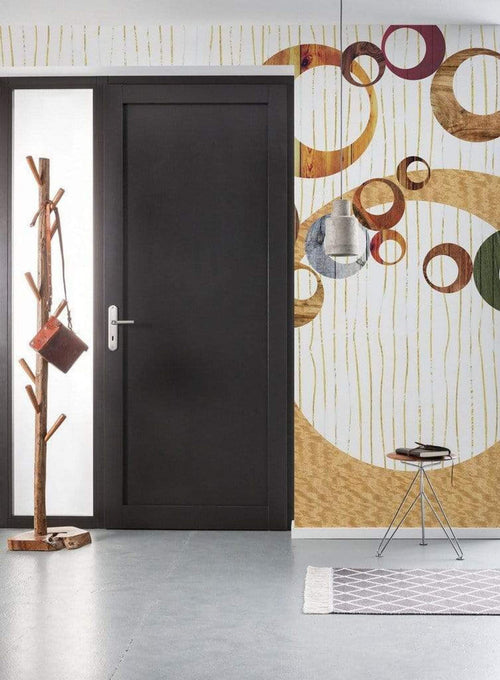Komar United White Non Woven Wall Mural 400x250cm 4 Panels Ambiance | Yourdecoration.com