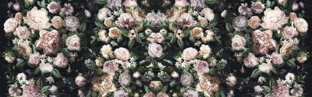 Komar Victoria Black Non Woven Wall Mural 800x250cm 8 Panels | Yourdecoration.com