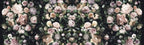 Komar Victoria Black Non Woven Wall Mural 800x250cm 8 Panels | Yourdecoration.com