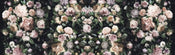 Komar Victoria Black Non Woven Wall Mural 800x250cm 8 Panels | Yourdecoration.com
