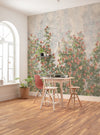 Komar Wall Roses Non Woven Wall Murals 300x250cm 6 panels Ambiance | Yourdecoration.com