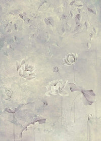 Komar Water Lily Non Woven Wall Mural 200x280cm 2 Panels | Yourdecoration.com