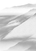 Komar White Noise Mountain Non Woven Wall Mural 200x280cm 2 Panels | Yourdecoration.com