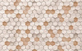 Komar Woodcomb Nude Non Woven Wall Mural 400x250cm 4 Panels | Yourdecoration.com