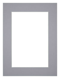 Passe Partout 18x24cm Carton Gray Edge 5cm Straight Front | Yourdecoration.com