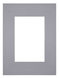 Passe Partout 18x24cm Carton Gray Edge Straight Front | Yourdecoration.com