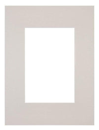 Passe Partout 18x24cm Carton Gray Gray Edge Straight Front | Yourdecoration.com