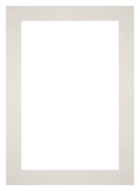 Passe Partout 20x28cm Carton Light Gray Edge 6cm Straight Front | Yourdecoration.com