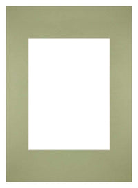 Passe Partout 20x28cm Carton Mint Green Edge Straight Front | Yourdecoration.com
