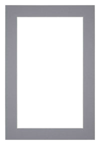 Passe Partout 20x30cm Carton Gray Edge 4cm Straight Front | Yourdecoration.com