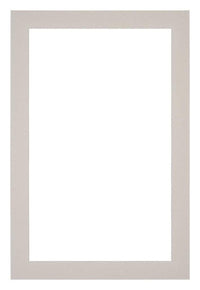 Passe Partout 20x30cm Carton Gray Gray Edge 3cm Straight Front | Yourdecoration.com