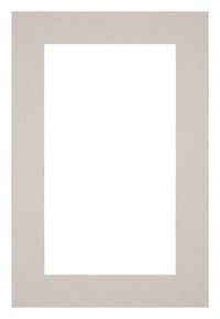 Passe Partout 20x30cm Carton Gray Gray Edge 5cm Straight Front | Yourdecoration.com