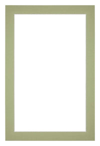 Passe Partout 20x30cm Carton Mint Green Edge 3cm Straight Front | Yourdecoration.com