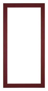 Passe Partout 20x40cm Carton Wine Red Edge 3cm Straight Front | Yourdecoration.com