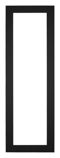 Passe Partout 20x60cm Carton Black Edge 3cm Straight Front | Yourdecoration.com