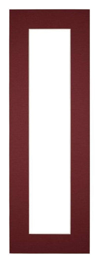 Passe Partout 20x60cm Carton Wine Red Edge 5cm Straight Front | Yourdecoration.com