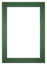 Passe Partout 21x30cm Carton Green Forest Edge 6cm Straight Front | Yourdecoration.com