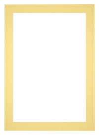 Passe Partout 21x30cm Carton Yellow Edge 5cm Straight Front | Yourdecoration.com