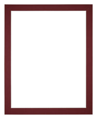 Passe Partout 24x30cm Carton Wine Red Edge 3cm Straight Front | Yourdecoration.com