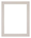 Passe Partout 25x30cm Carton Gray Gray Edge 4cm Straight Front | Yourdecoration.com