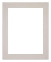 Passe Partout 25x30cm Carton Gray Gray Edge 5cm Straight Front | Yourdecoration.com