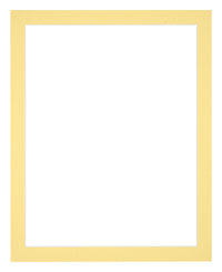 Passe Partout 25x30cm Carton Yellow Edge 3cm Straight Front | Yourdecoration.com