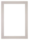 Passe Partout 25x35cm Carton Gray Gray Edge 5cm Straight Front | Yourdecoration.com